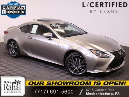 Used 18 Lexus Rc For Sale At Bobby Rahal Automotive Group Vin Jths85bc2j