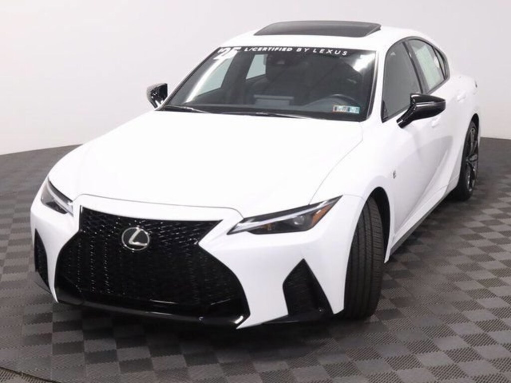 Certified 2025 Lexus IS 350 F SPORT AWD SEDAN