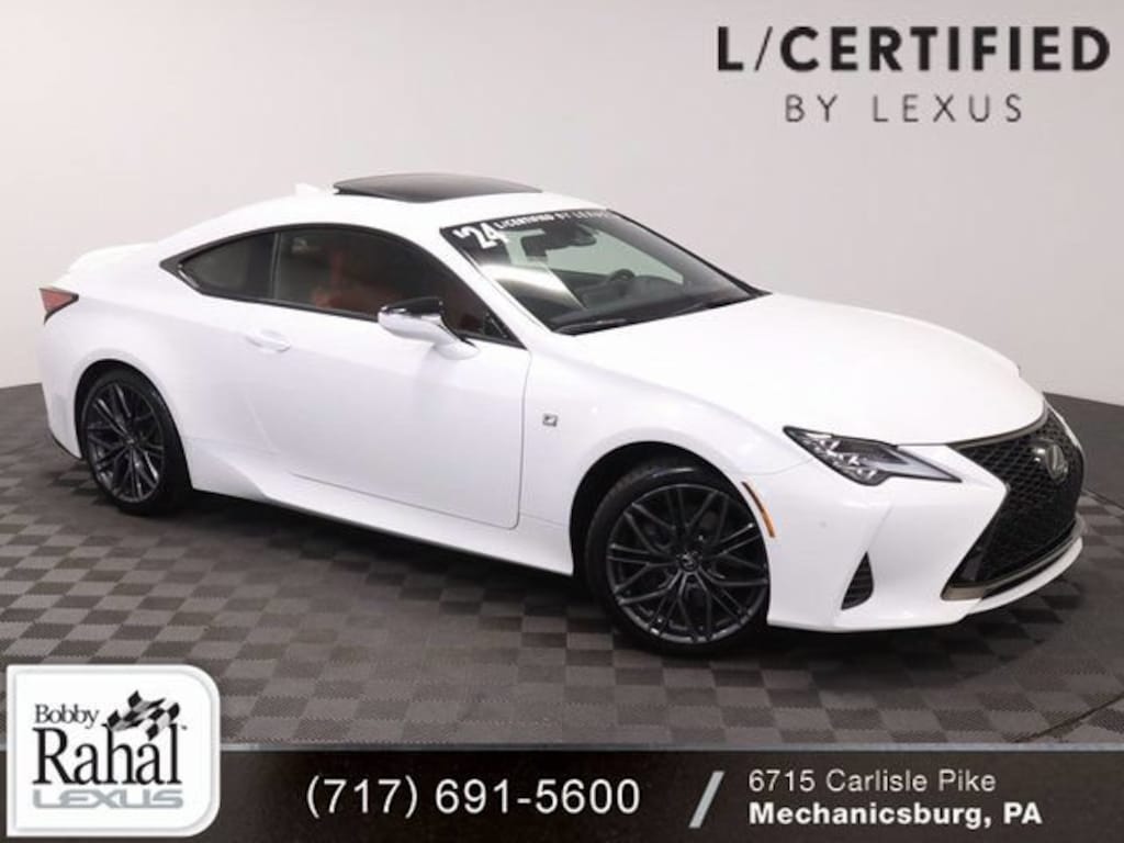 Certified 2024 Lexus RC 350 F SPORT AWD COUPE