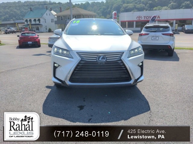 Certified 2018 Lexus RX 350 with VIN 2T2BZMCA6JC158470 for sale in Lewistown, PA