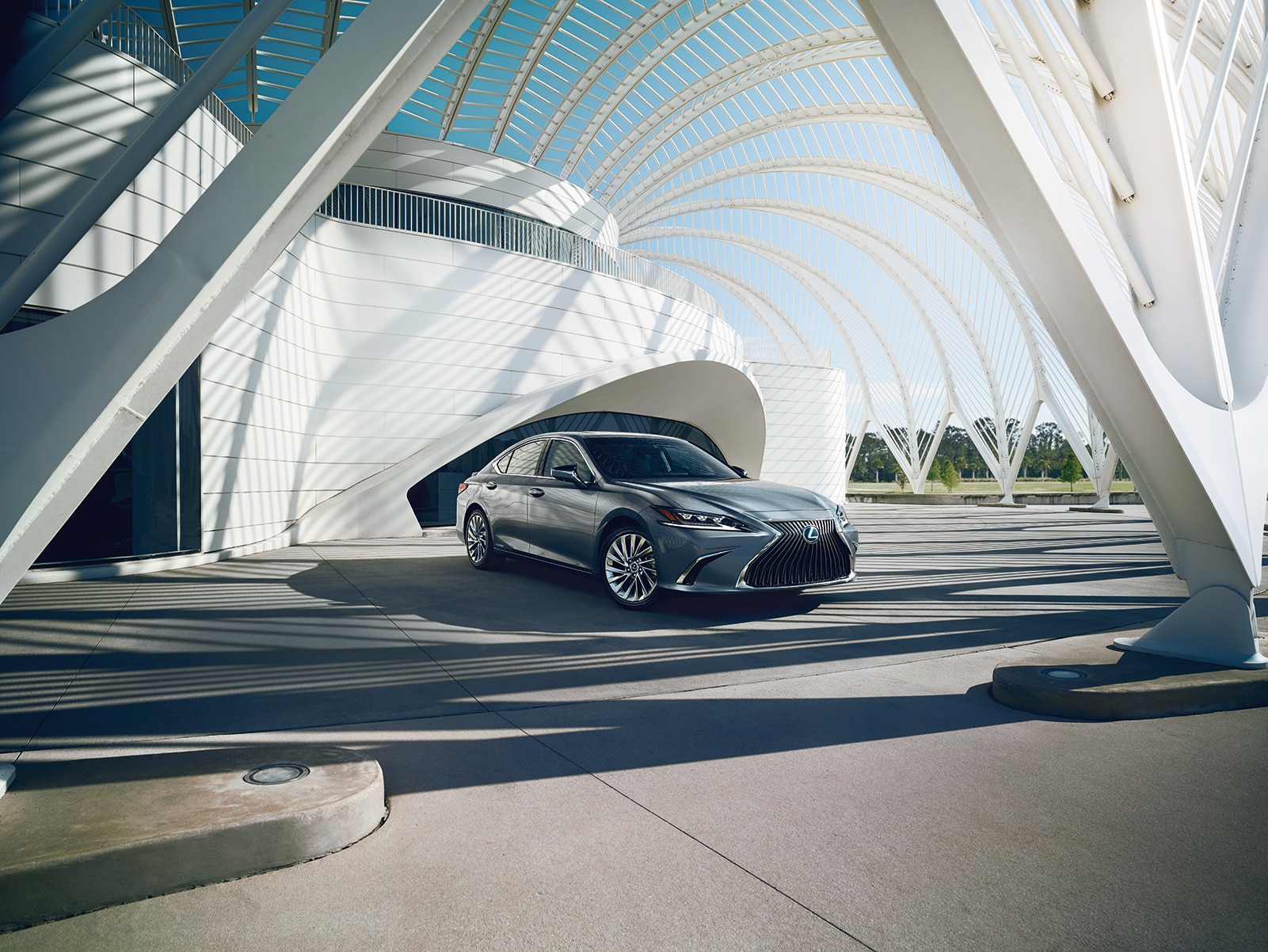The all new 2020 Lexus ES ES Hybrid Features Bobby Rahal Lexus