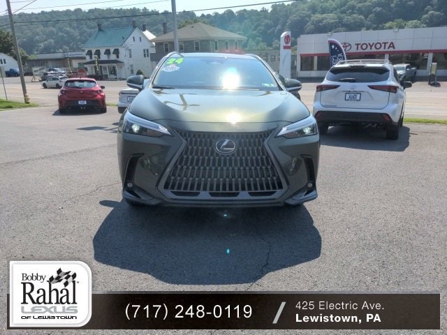 Certified 2024 Lexus NX Hybrid 350h with VIN 2T2GKCEZXRC023124 for sale in Lewistown, PA