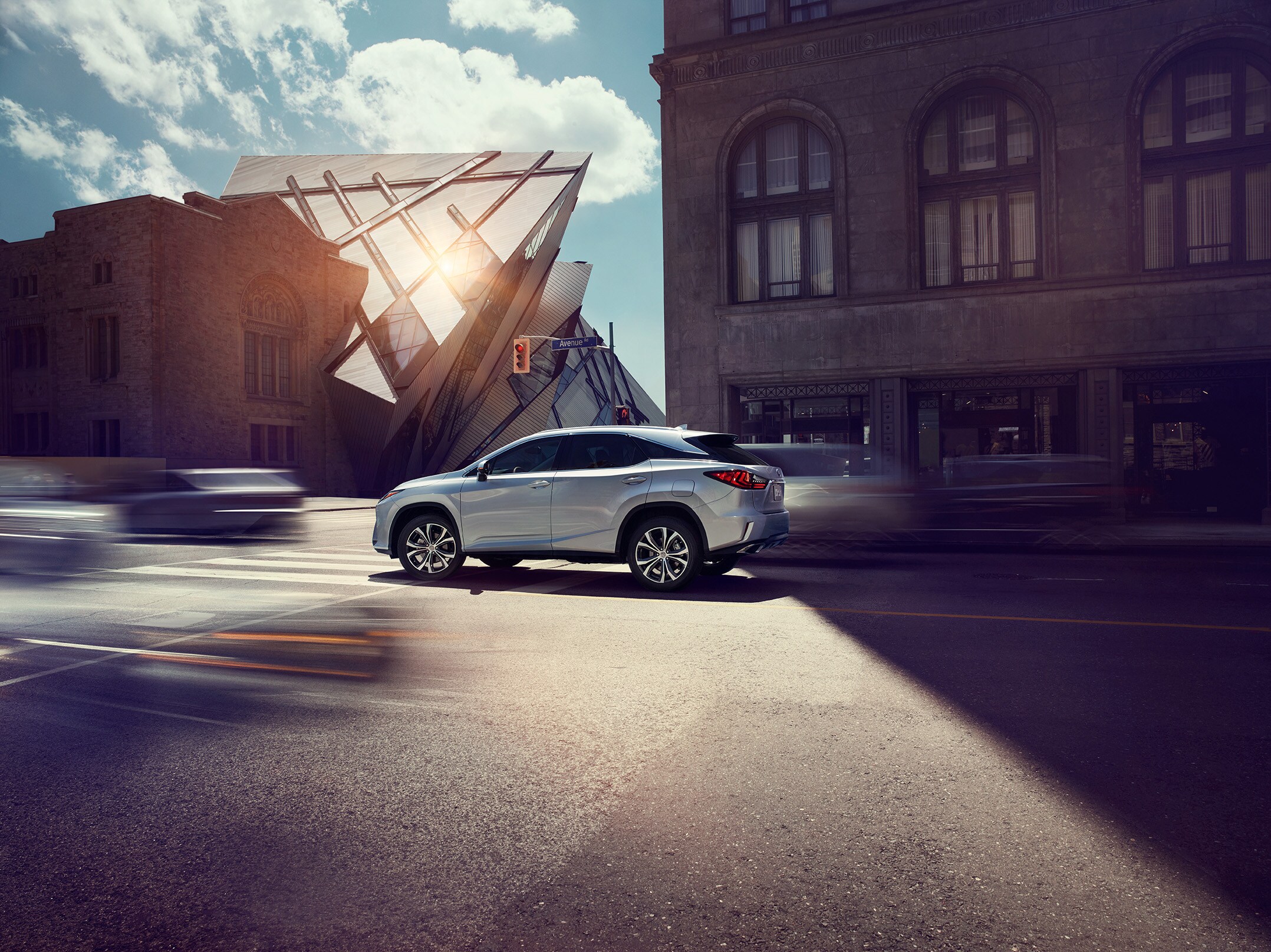 Compare the 2020 Lexus RX and the 2020 Acura MDX at Bobby Rahal Lexus of Lewistown | 2020 Lexus RX running on road