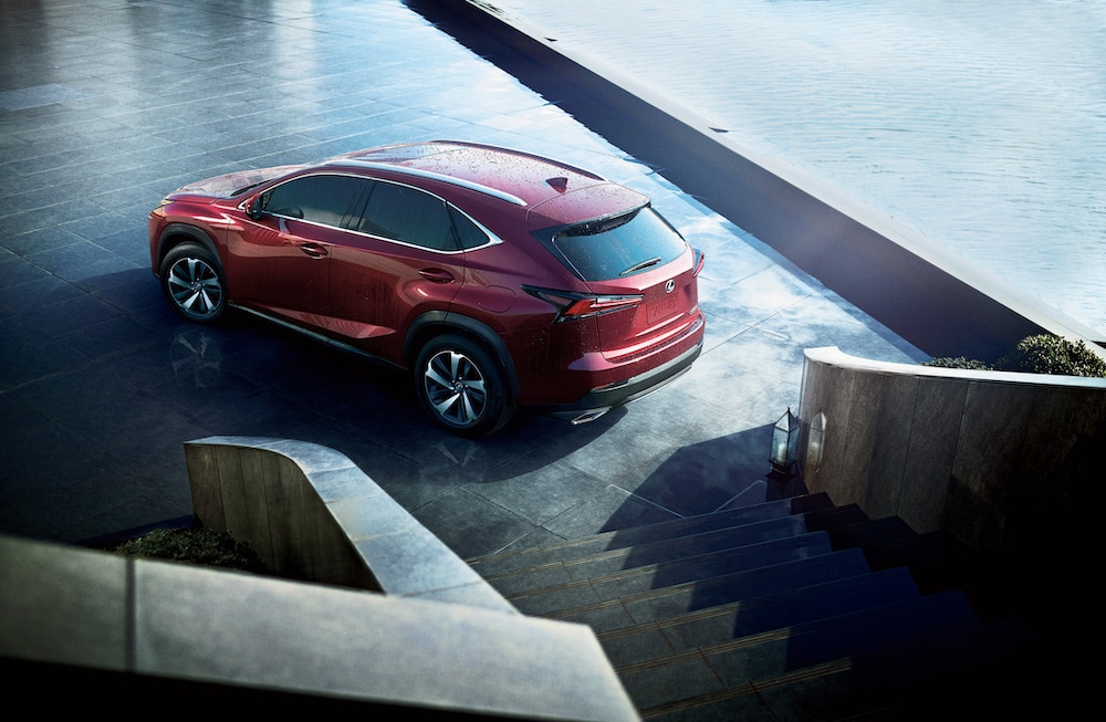 Performance Features of the 2020 Lexus NX at Bobby Rahal Lexus of Lewistown of Lewistown | Red 2020 Lexus NX parked on road