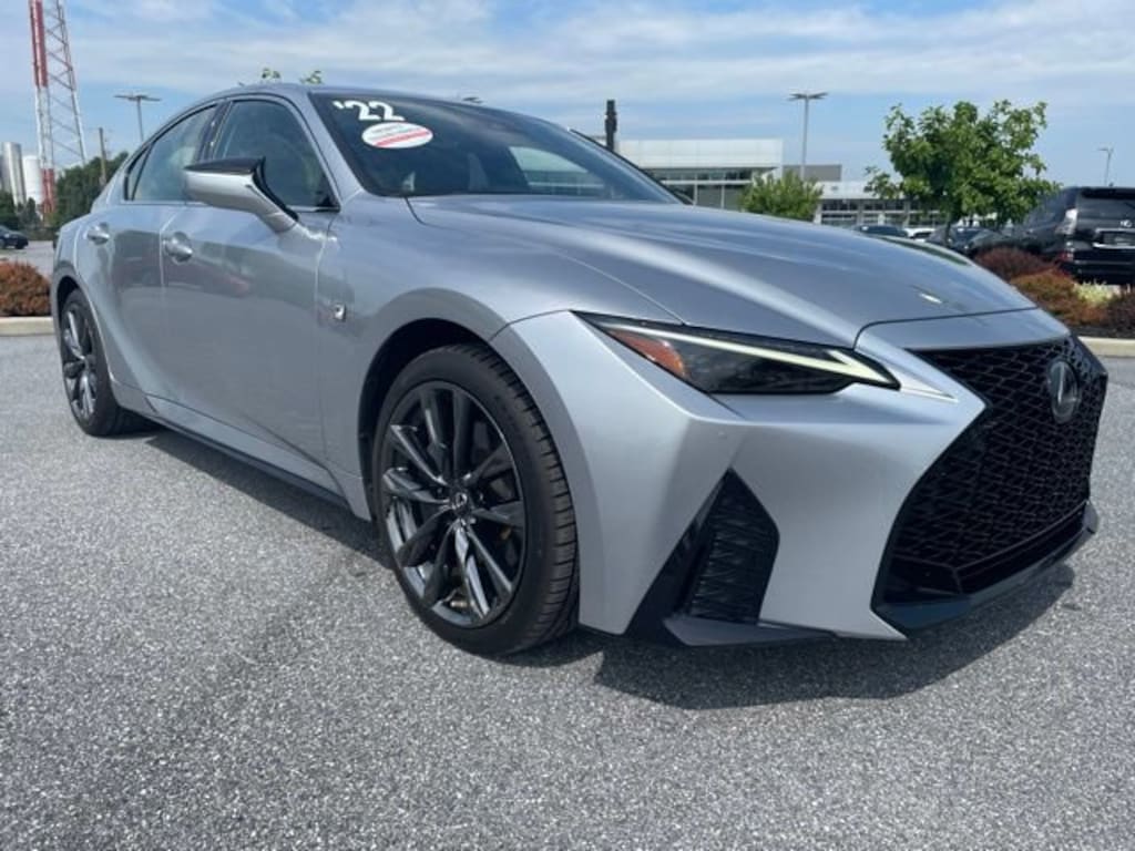 Certified 2022 Lexus IS 350 F SPORT AWD SEDAN