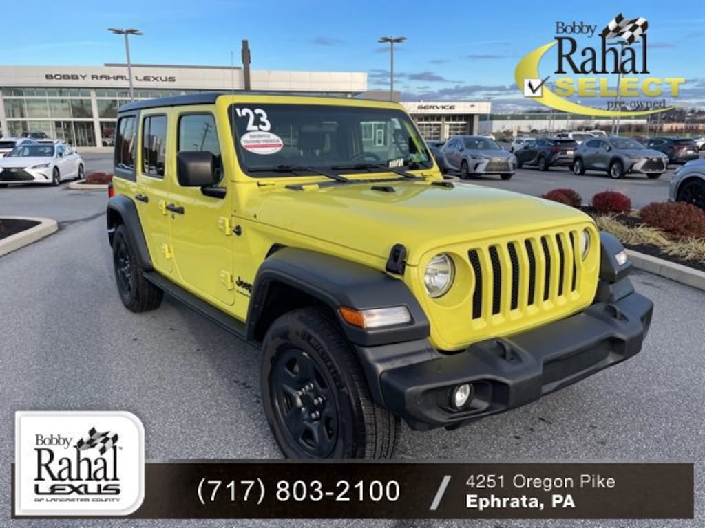 Used 2023 Jeep Wrangler Sport