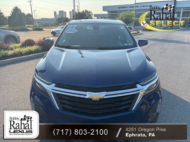 Used 2022 Chevrolet Equinox LT with VIN 3GNAXUEVXNS223035 for sale in Ephrata, PA