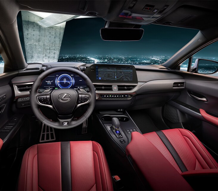 2025 Lexus UXh | Interior of a 2025 Lexus UX hybrid