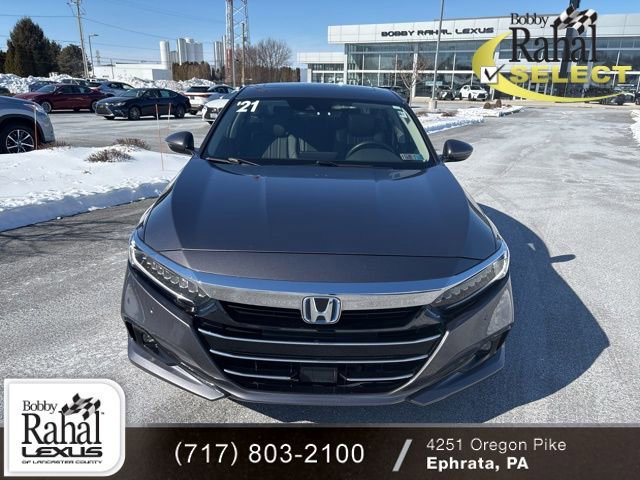 Used 2021 Honda Accord Hybrid EX-L with VIN 1HGCV3F59MA020591 for sale in Ephrata, PA