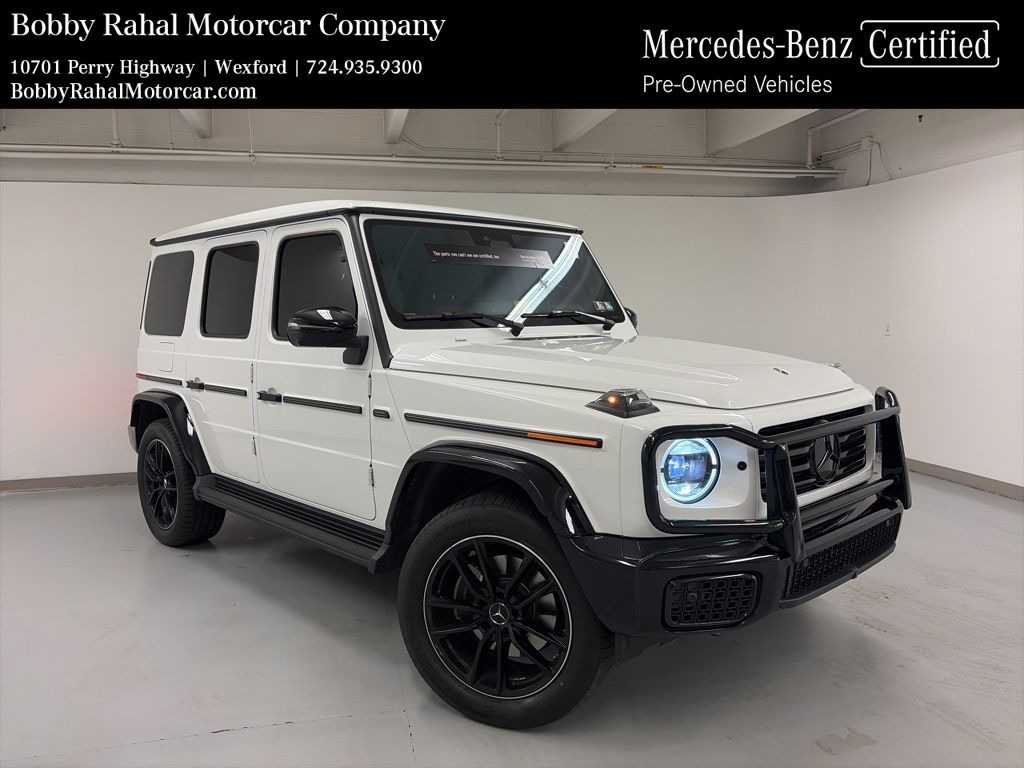 Certified 2025 Mercedes-Benz G 550 SUV