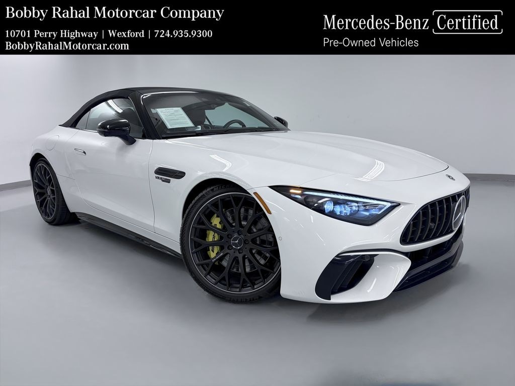 Certified 2022 Mercedes-Benz AMG SL 63 Convertible
