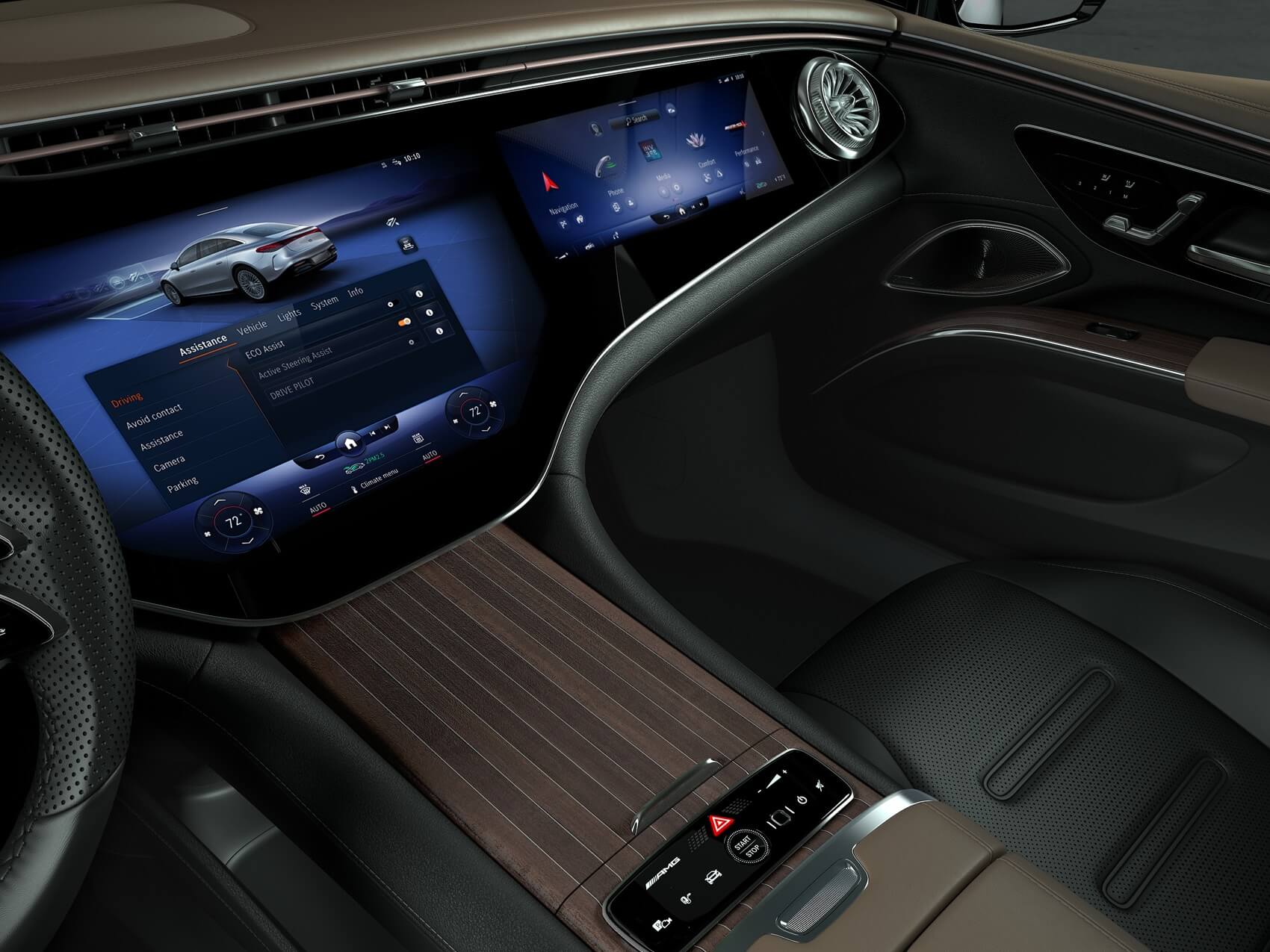 Innovative Amenities Inside the 2023 EQS That Redefine Comfort