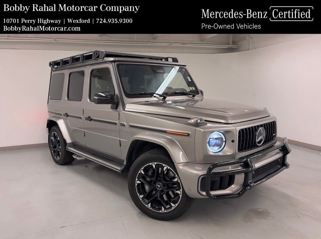 Certified 2025 Mercedes-Benz AMG G 63 SUV