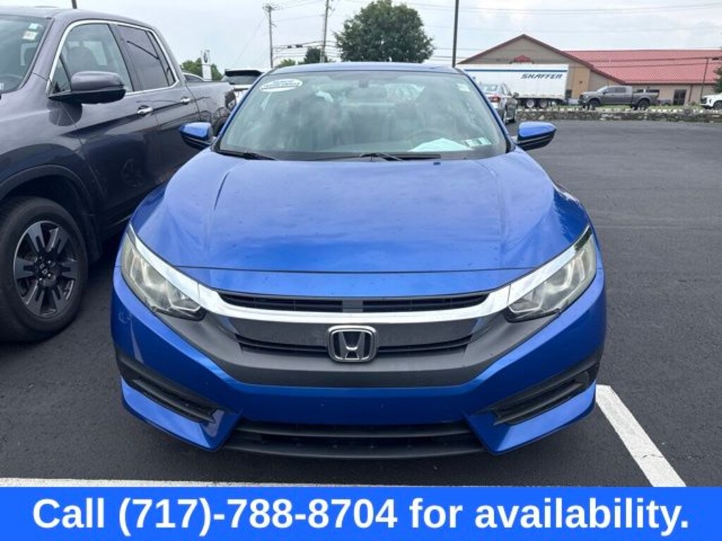 Certified 2016 Honda Civic LX Coupe