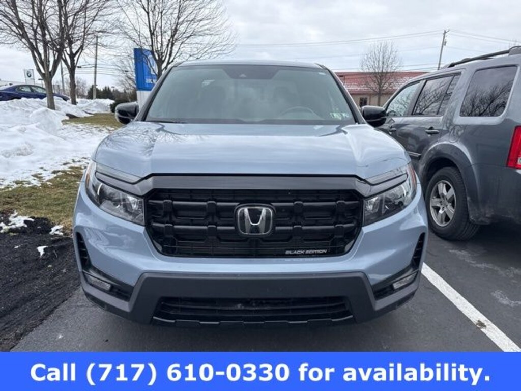 Certified 2025 Honda Ridgeline Black Edition Certified Truck