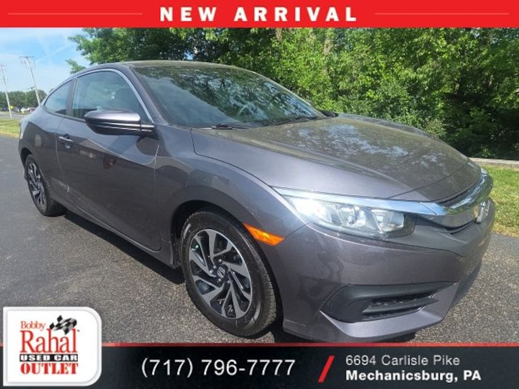 Used 2017 Honda Civic LX Coupe