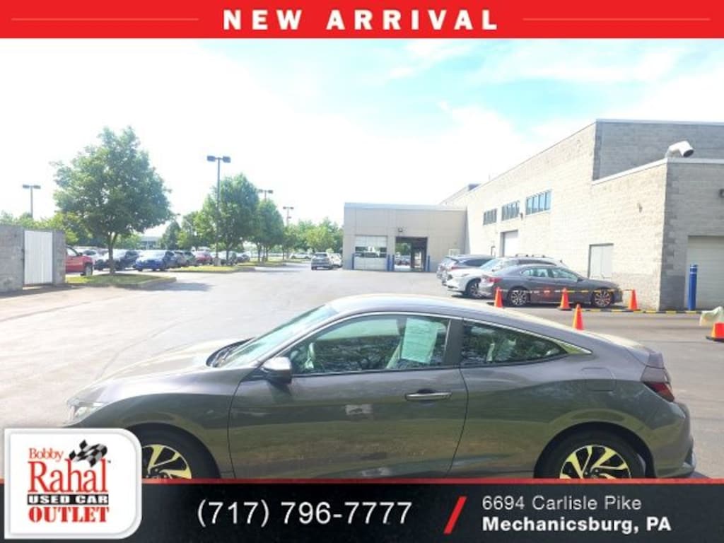 Used 2017 Honda Civic LX Coupe