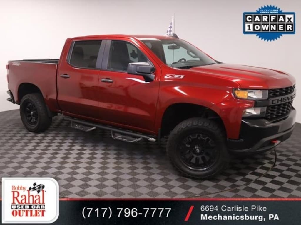 Used 2021 Chevrolet Silverado 1500 Custom Trail Boss Truck