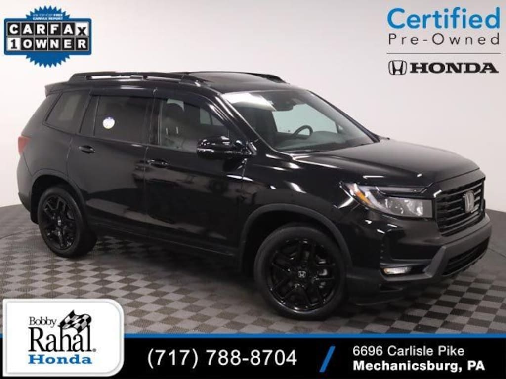 Certified 2025 Honda Passport Black Edition Certified SUV
