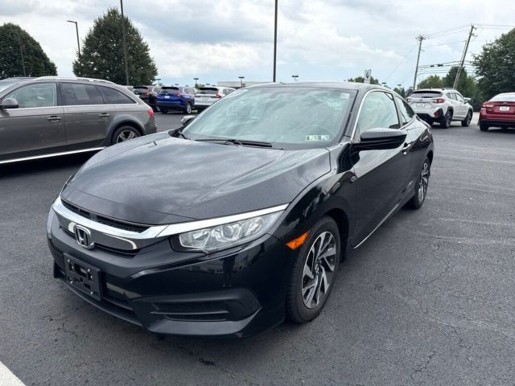 Certified 2016 Honda Civic LX-P Coupe