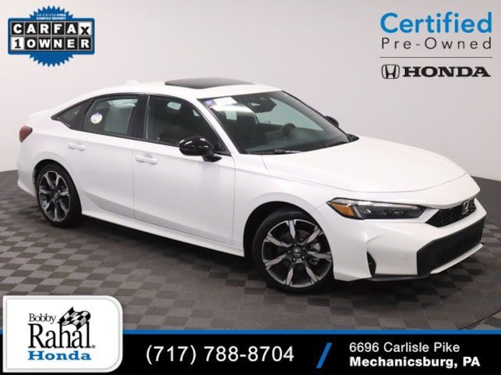 Certified 2025 Honda Civic Hybrid Sport Touring Certified Sedan