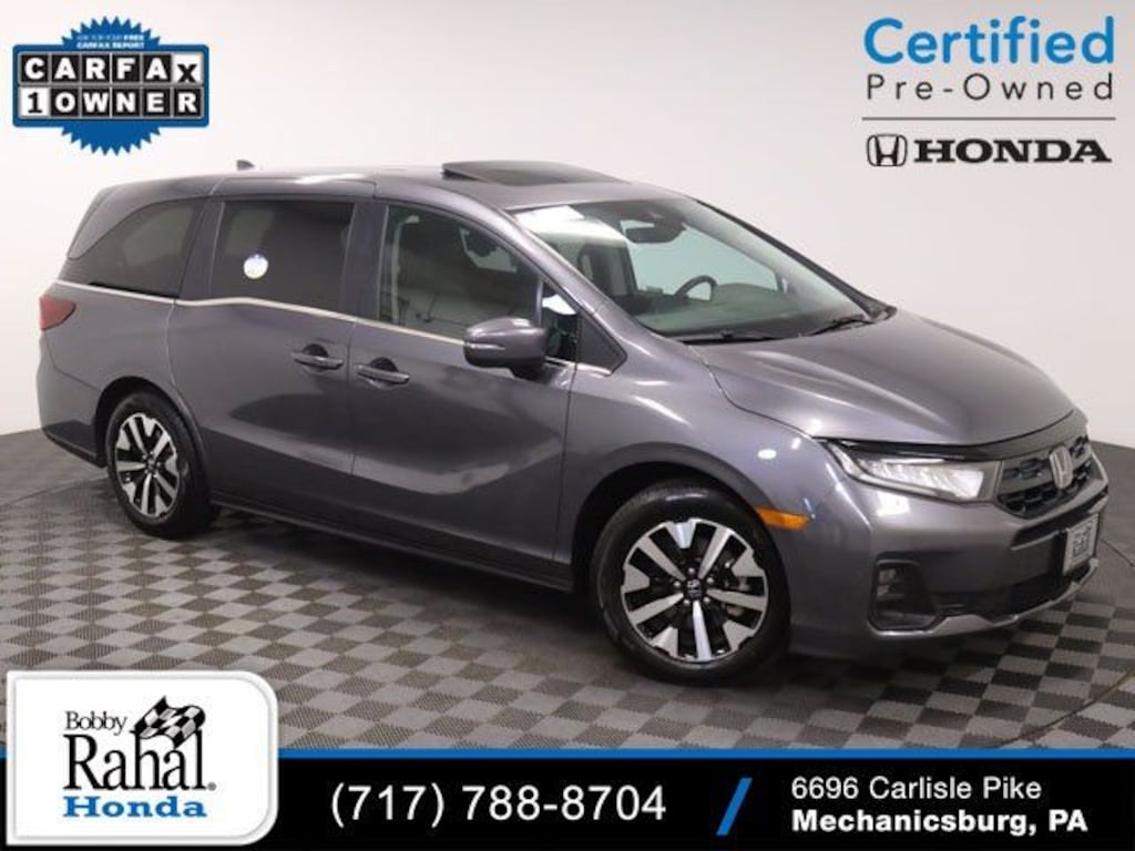Certified 2025 Honda Odyssey EX-L Certified Minivan/Van