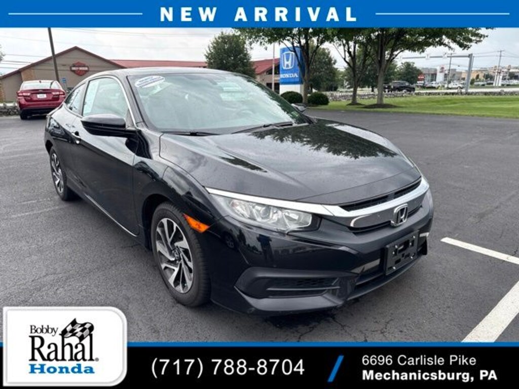 Certified 2016 Honda Civic LX-P Coupe