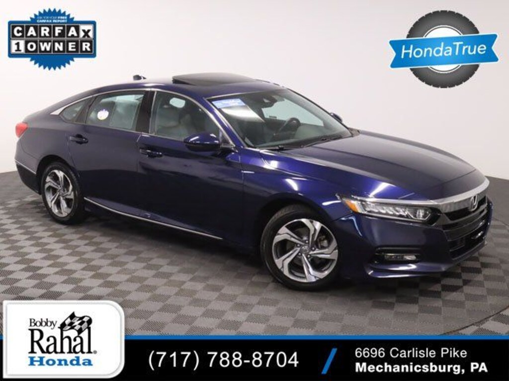 Certified 2020 Honda Accord EX-L Sedan