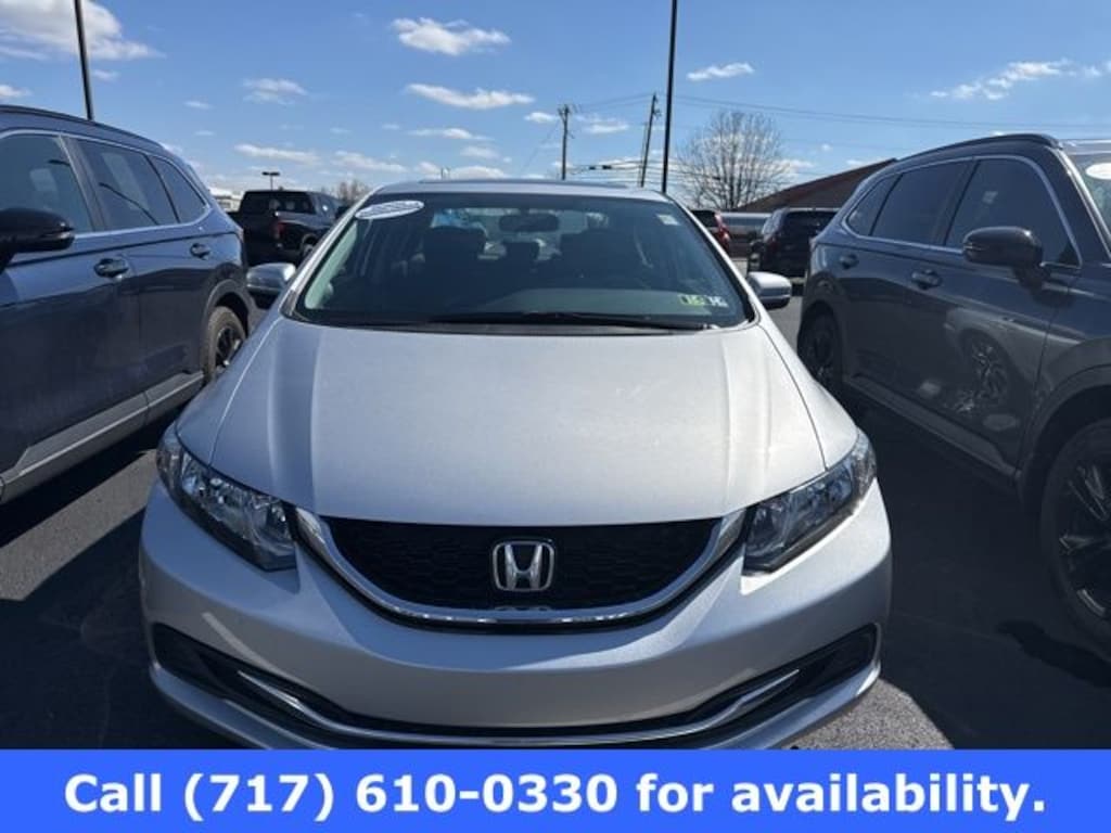 Certified 2015 Honda Civic EX Sedan