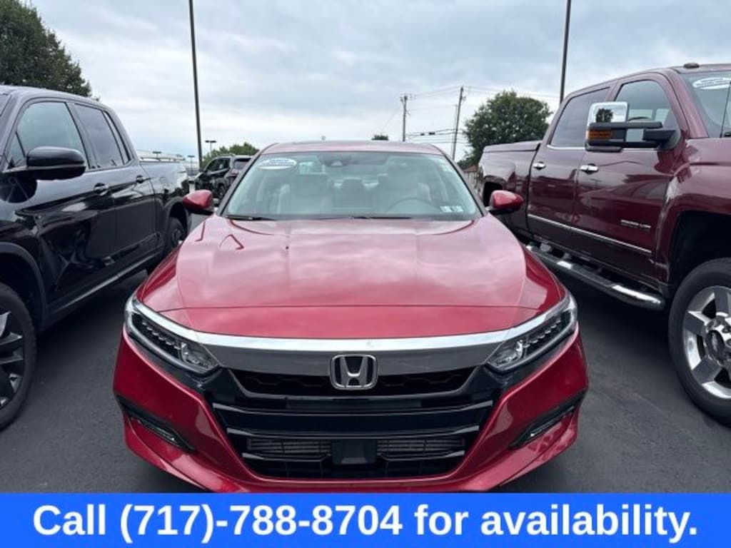 Certified 2019 Honda Accord EX Sedan