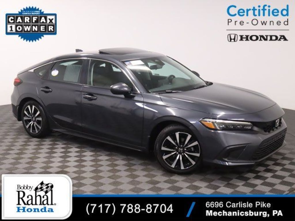 Certified 2022 Honda Civic EX-L Certified Hatchback