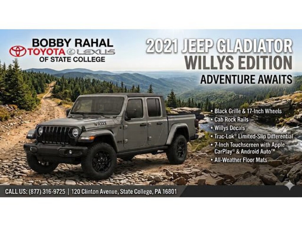 Used 2021 Jeep Gladiator Willys