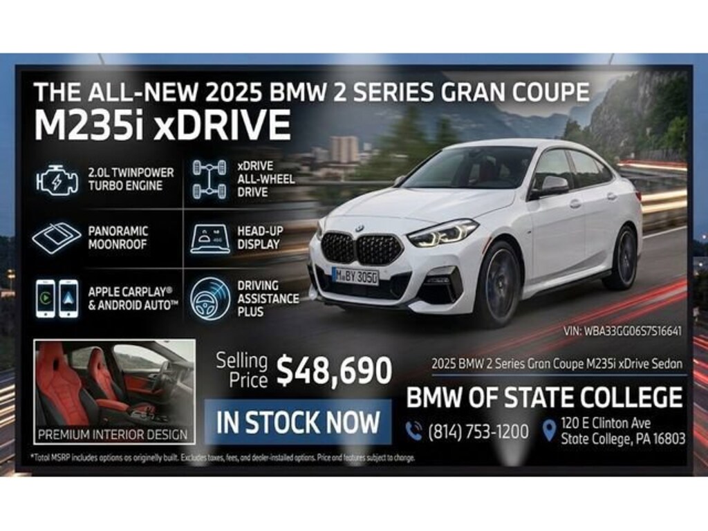 Used 2025 BMW 2 Series M235 xDrive