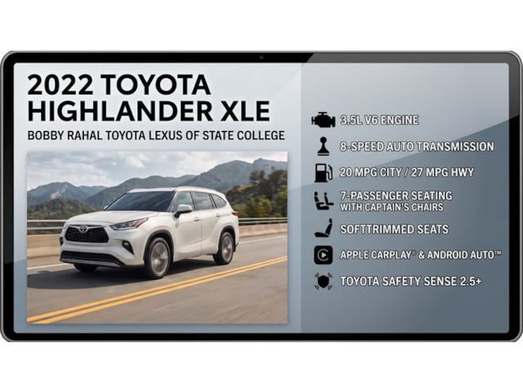 Used 2022 Toyota Highlander XLE