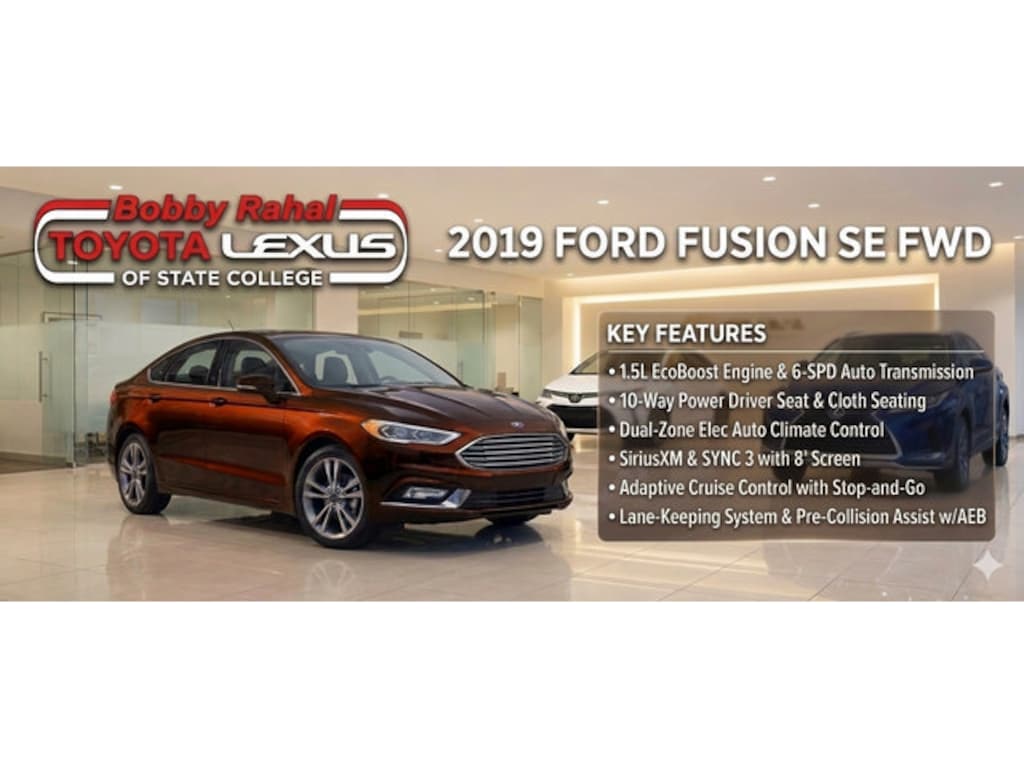Used 2019 Ford Fusion SE