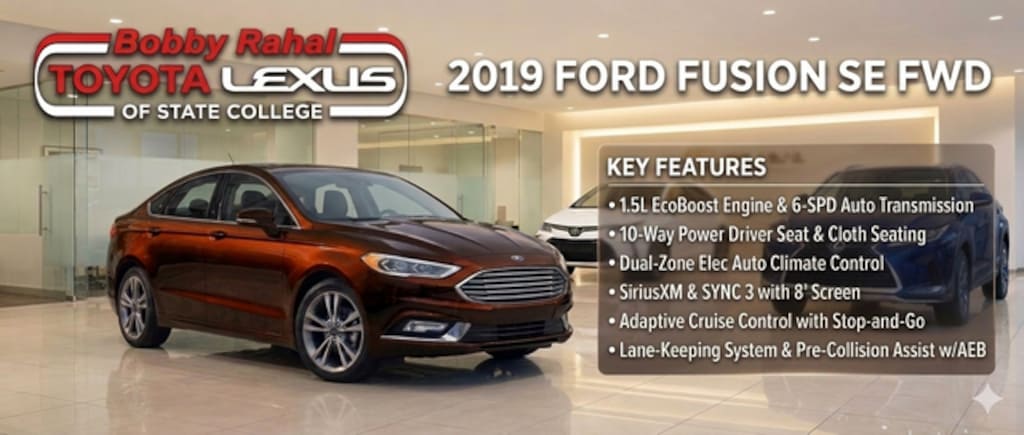 Used 2019 Ford Fusion SE Sedan