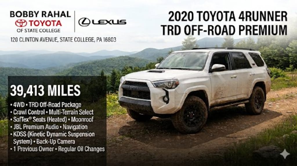 Used 2020 Toyota 4Runner TRD Off Road Premium SUV
