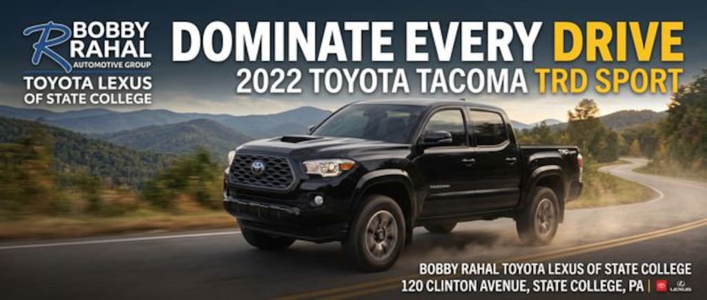Used 2022 Toyota Tacoma TRD Sport V6 Truck Double Cab