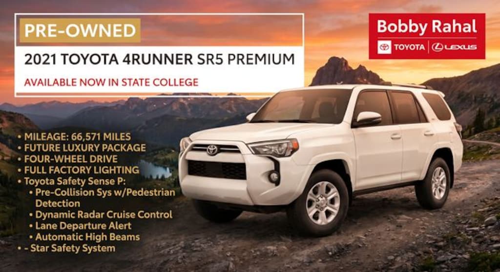 Used 2021 Toyota 4Runner SR5 Premium SUV