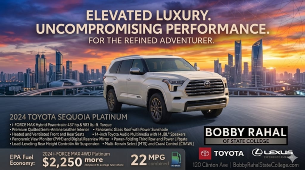 Used 2024 Toyota Sequoia Platinum SUV