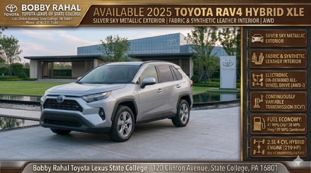 Used 2025 Toyota RAV4 Hybrid XLE SUV