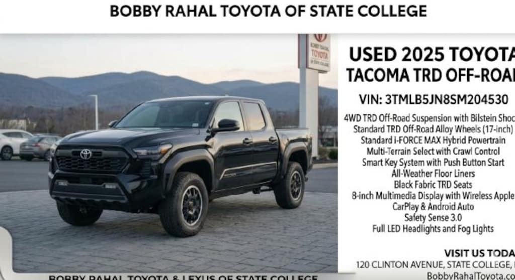 Used 2025 Toyota Tacoma Truck Double Cab