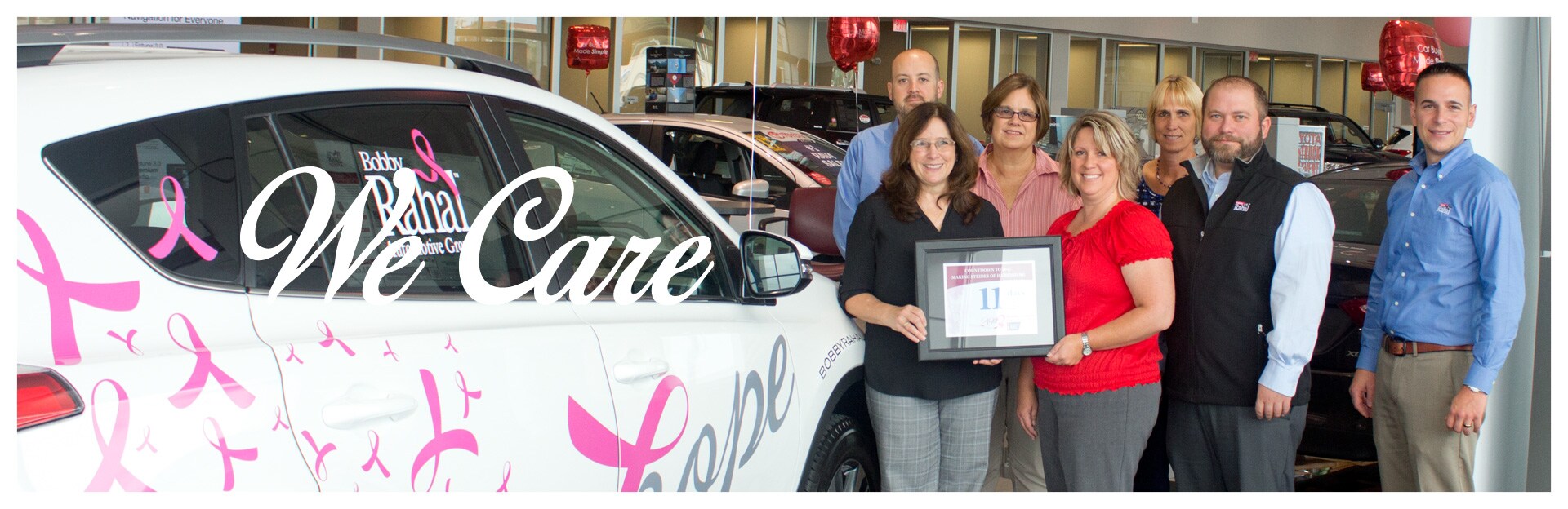 Bobby Rahal Automotive Group Cares.