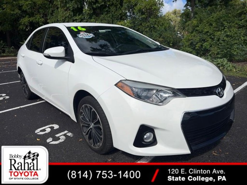 Used 2016 Toyota Corolla S Plus Sedan
