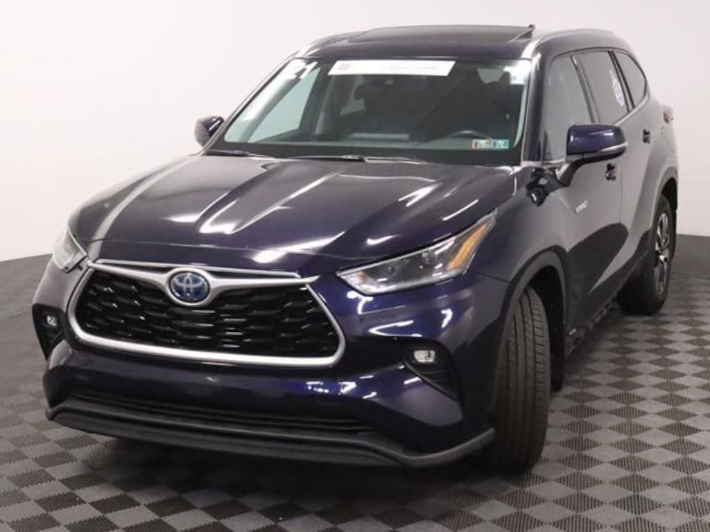 Certified 2021 Toyota Highlander Hybrid XLE SUV