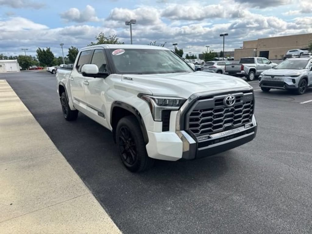 Certified 2025 Toyota Tundra i-FORCE MAX Platinum Truck CrewMax