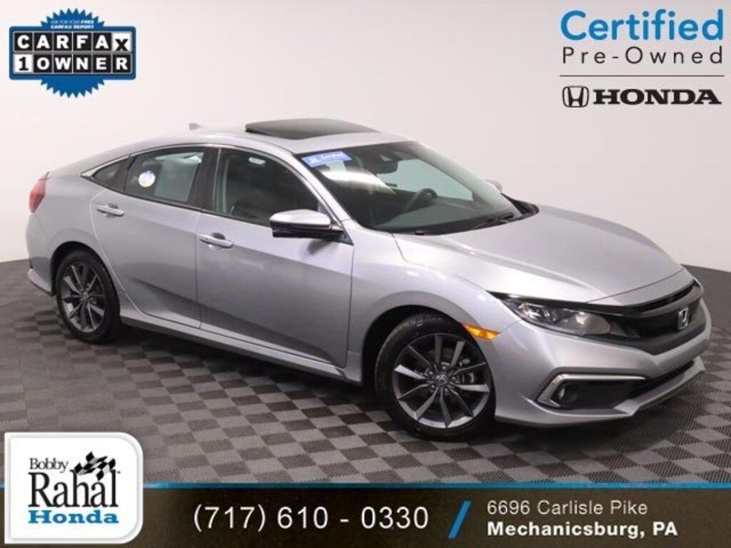 Used 2021 Honda Civic EX-L Sedan
