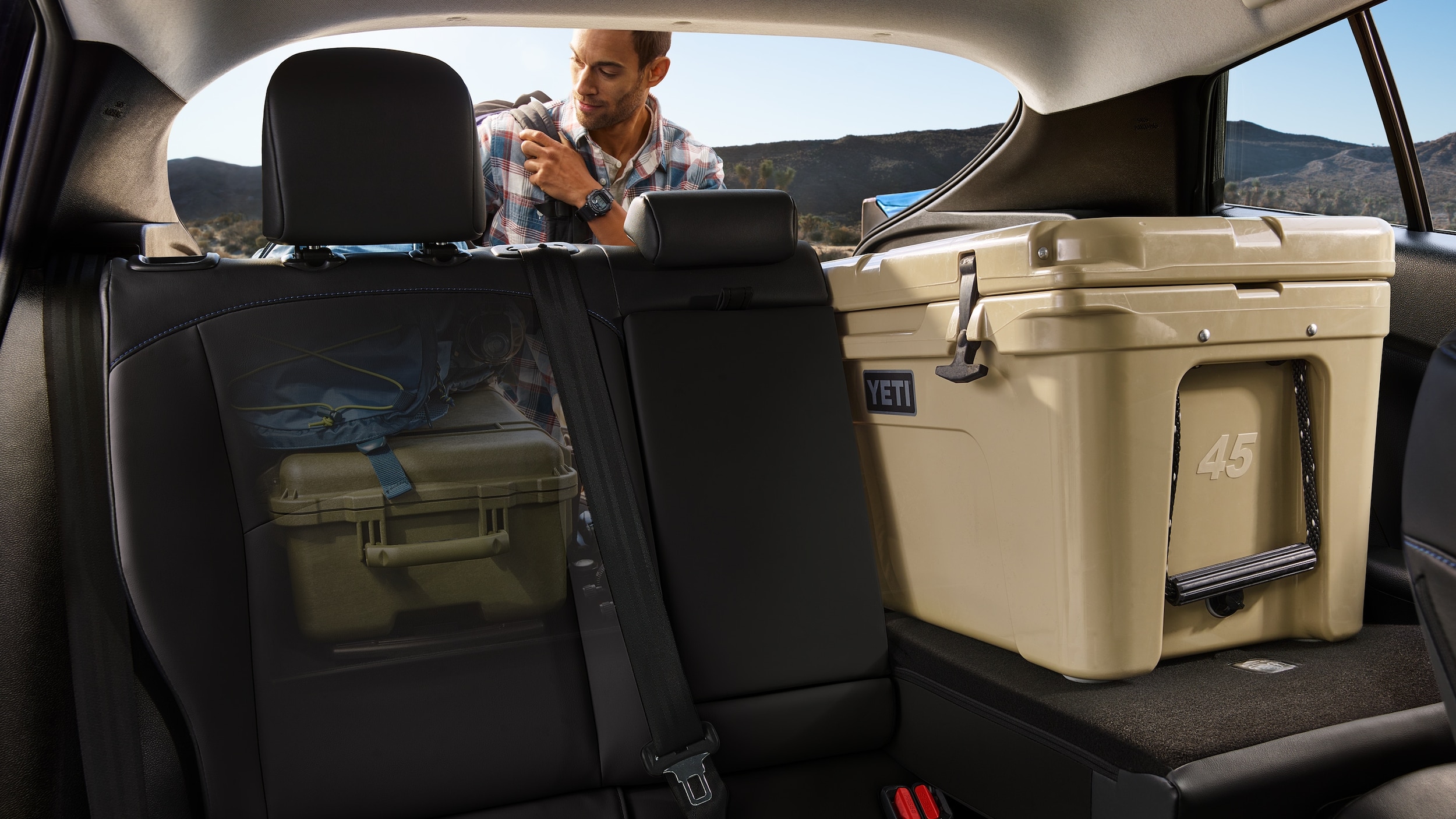 2019 Prius AWD-e 60/40 Split Rear Seats
