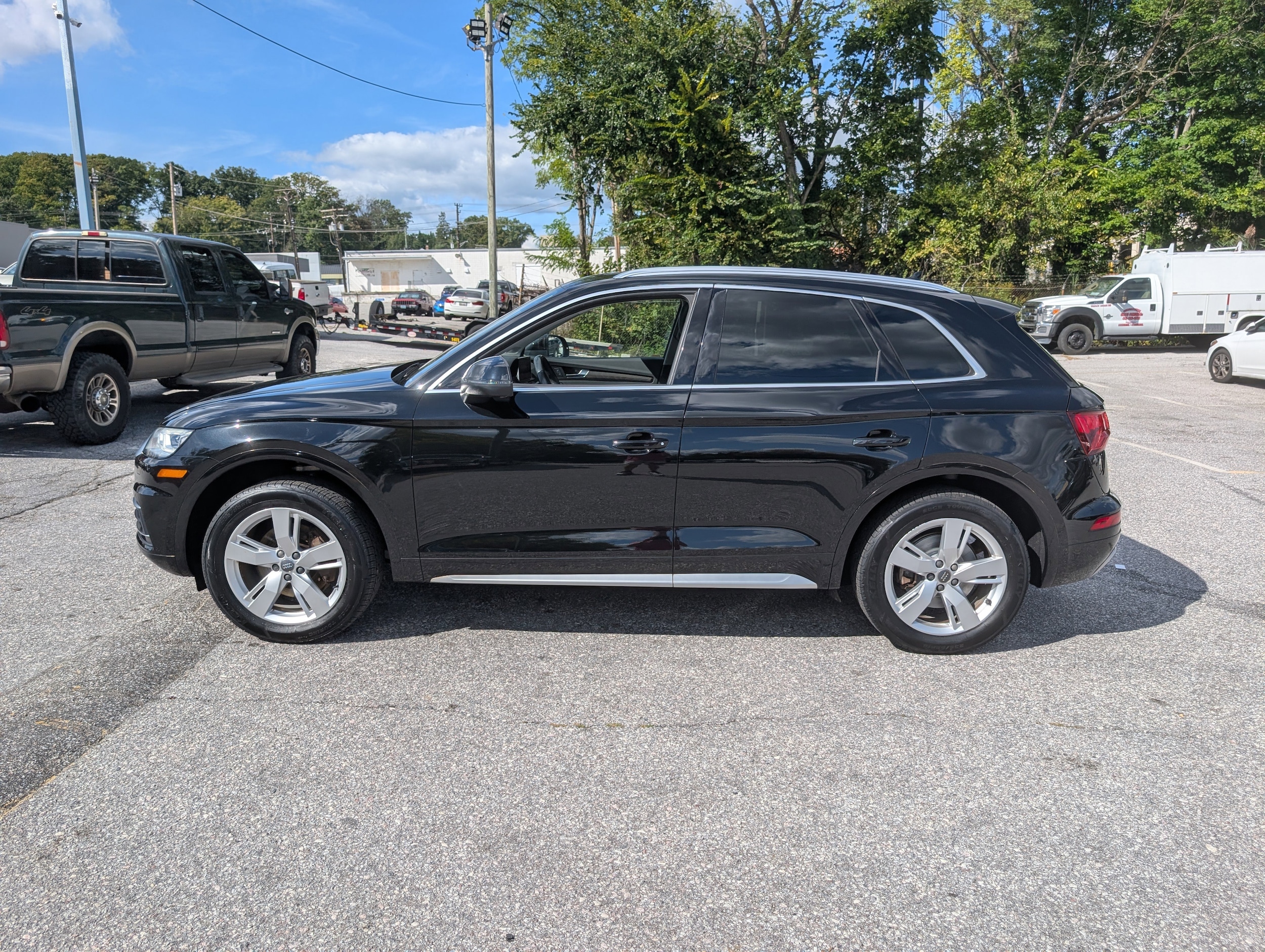 Certified 2018 Audi Q5 Premium Plus with VIN WA1BNAFY3J2023687 for sale in Parkville, MD