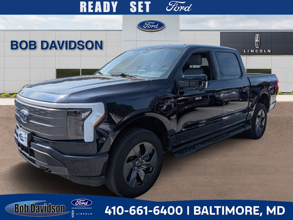 Used 2023 Ford F-150 Lightning Lariat Crew Cab Short Bed Truck